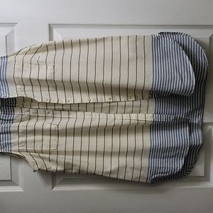 Ladies striped tunic blouse